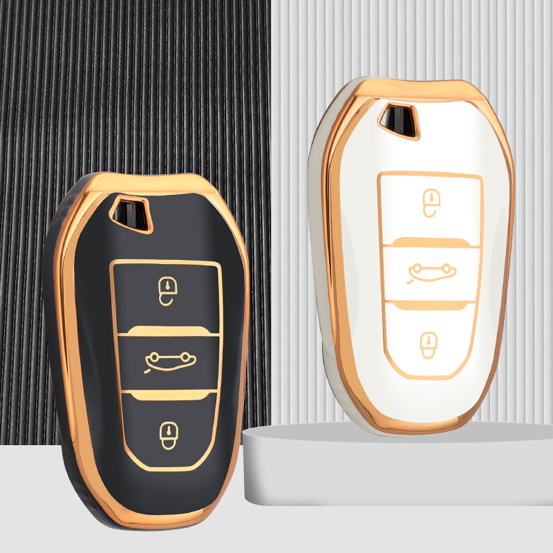 Hoes voor Citroën C1, C4, C6, C3-XR, Picasso, DS3, DS4 (kofferbakknop)