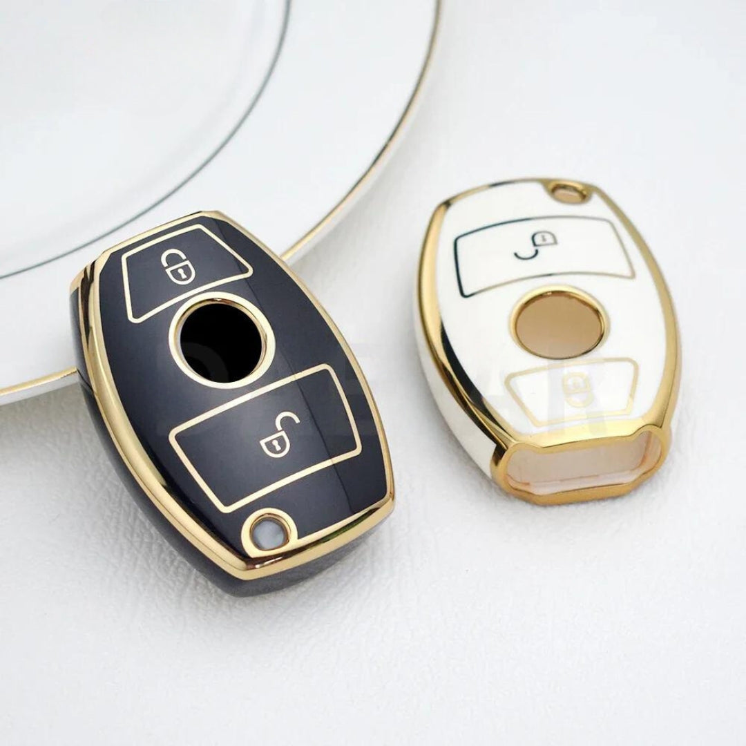 Hoes Voor Mercedes Benz (2 Knoppen)