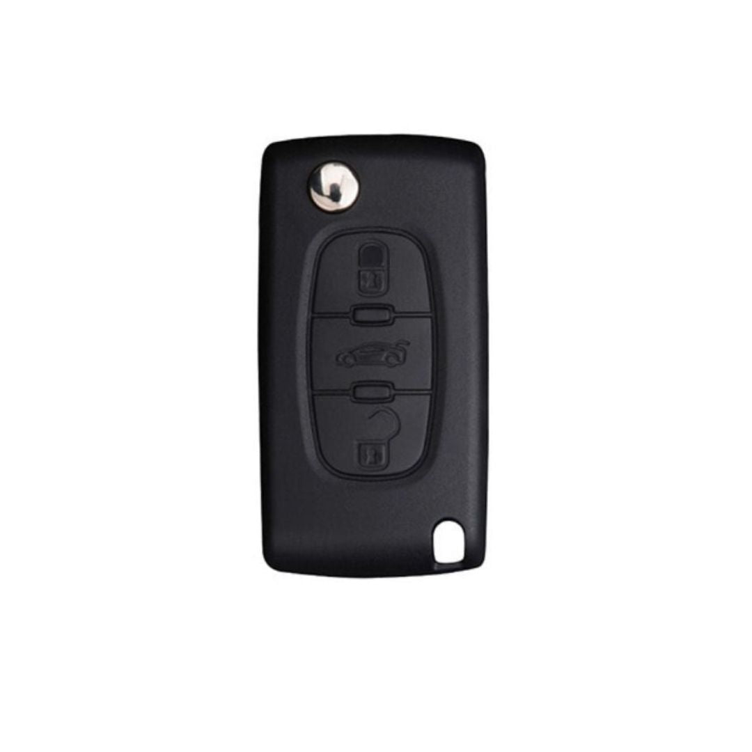 Hoes Voor Peugeot 107, 207, 307, 308, 407, 607, 3008, 5008 (3 Knoppen)