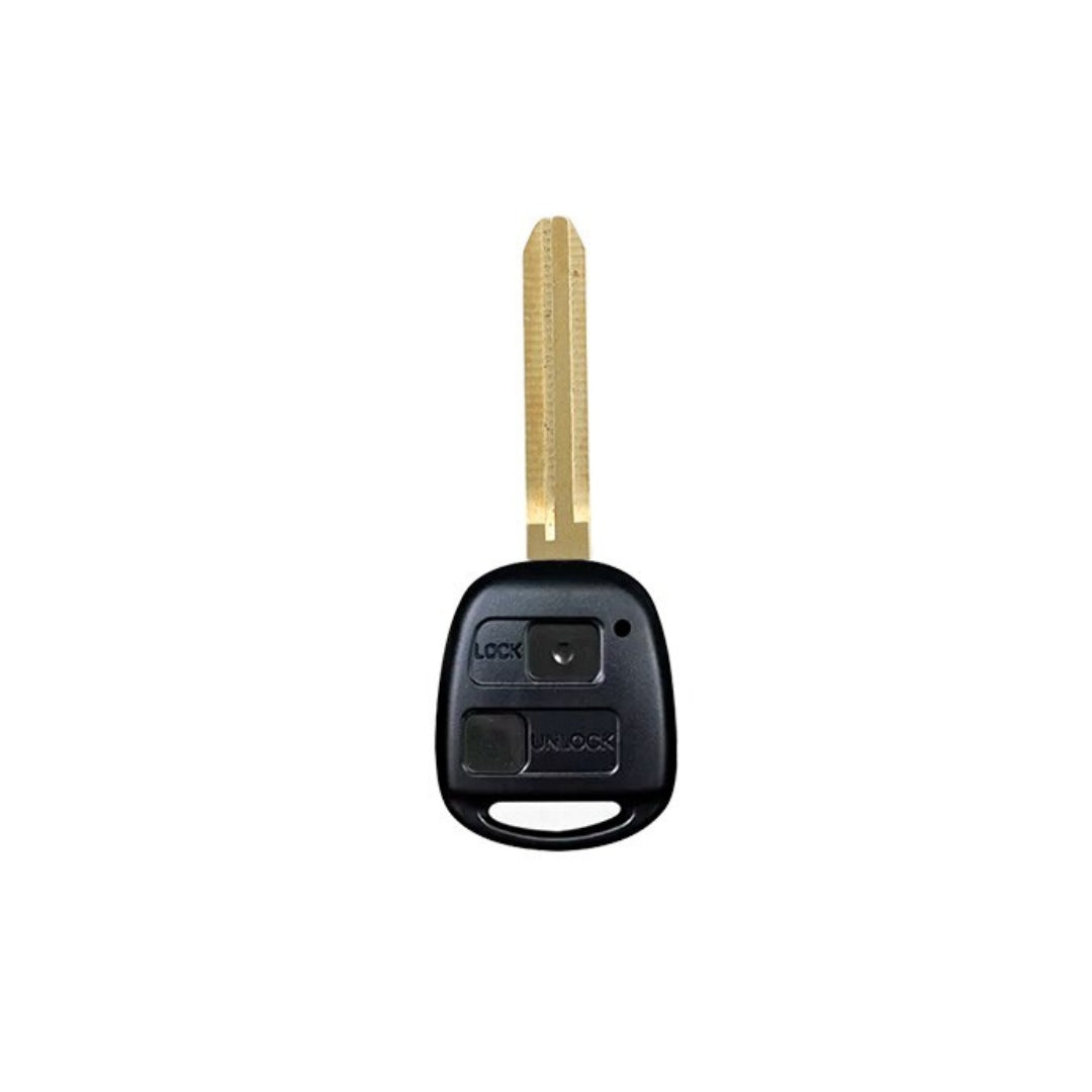 Hoes Voor Toyota Land Cruiser, YARIS, CAMRY, RAV4, Corolla, Prado, Tarago, Avensis (2 buttons)