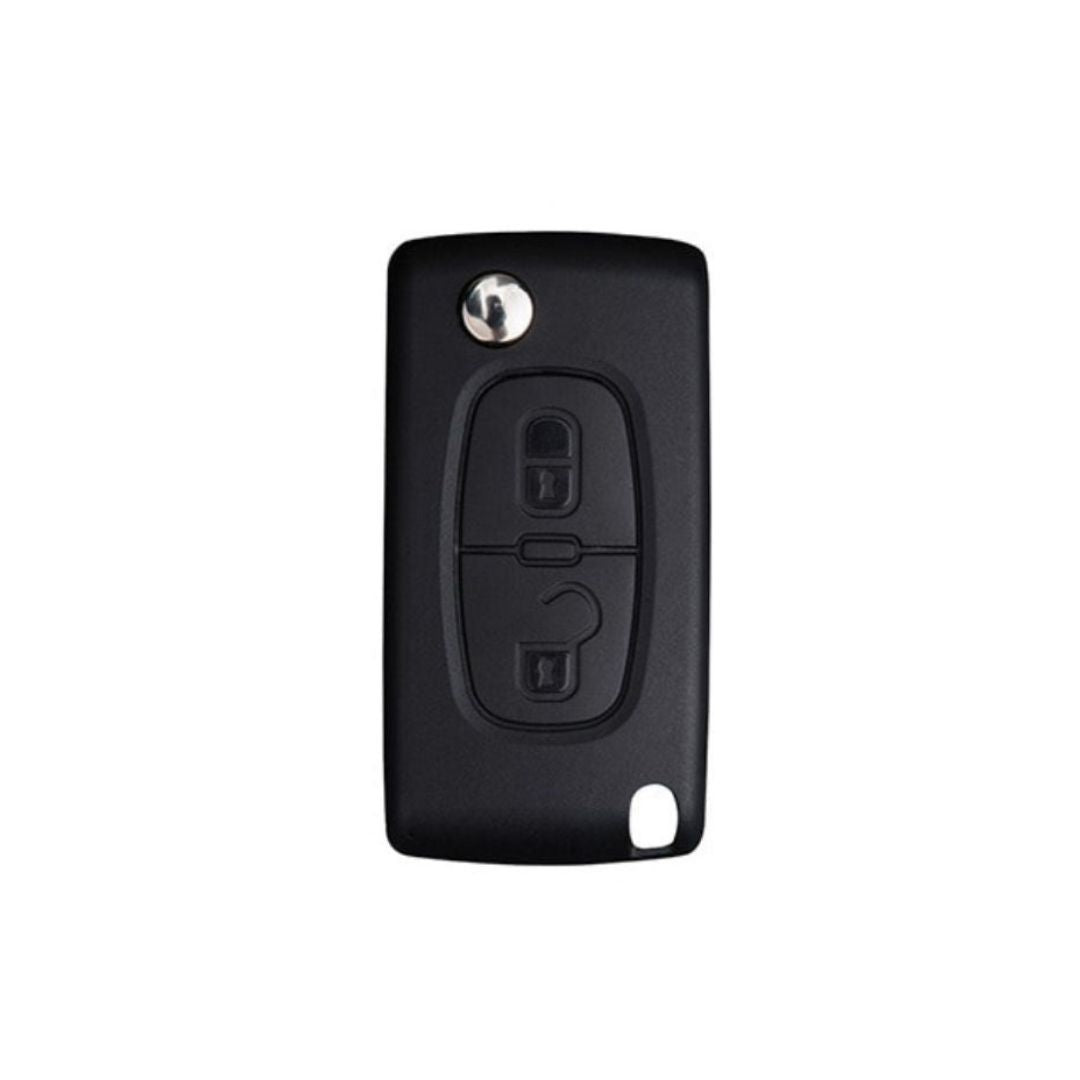 Hoes Voor Peugeot 107, 207, 307, 308, 407, 607, 3008, 5008 (2 Knoppen)