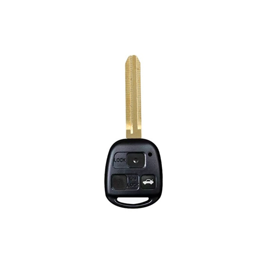 Hoes Voor Toyota Land Cruiser, YARIS, CAMRY, RAV4, Corolla, Prado, Tarago, Avensis FJ (3 buttons)