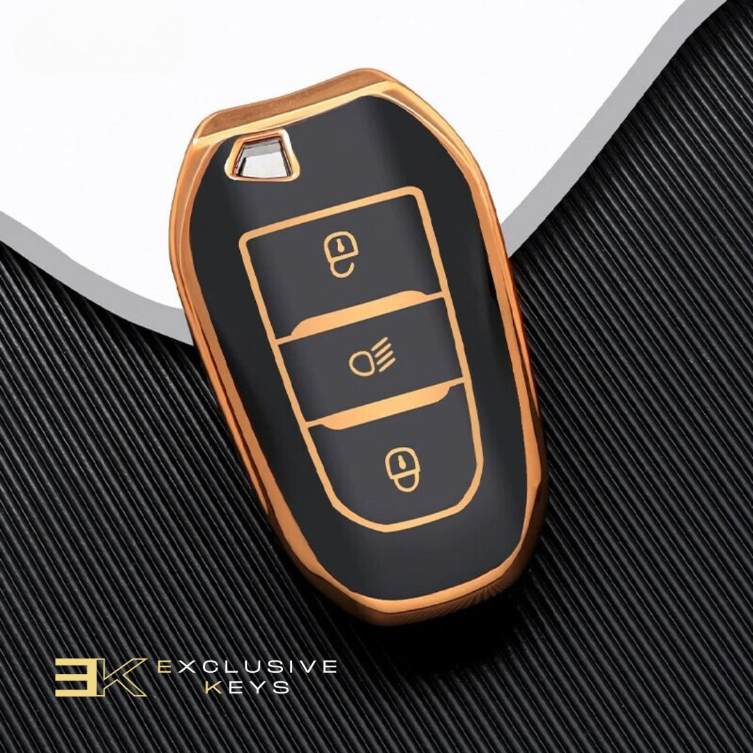 Hoes Voor Peugeot 208, 308, 408, 508, 2008, 3008, 4008, 5008 (Lichten Knoppen)