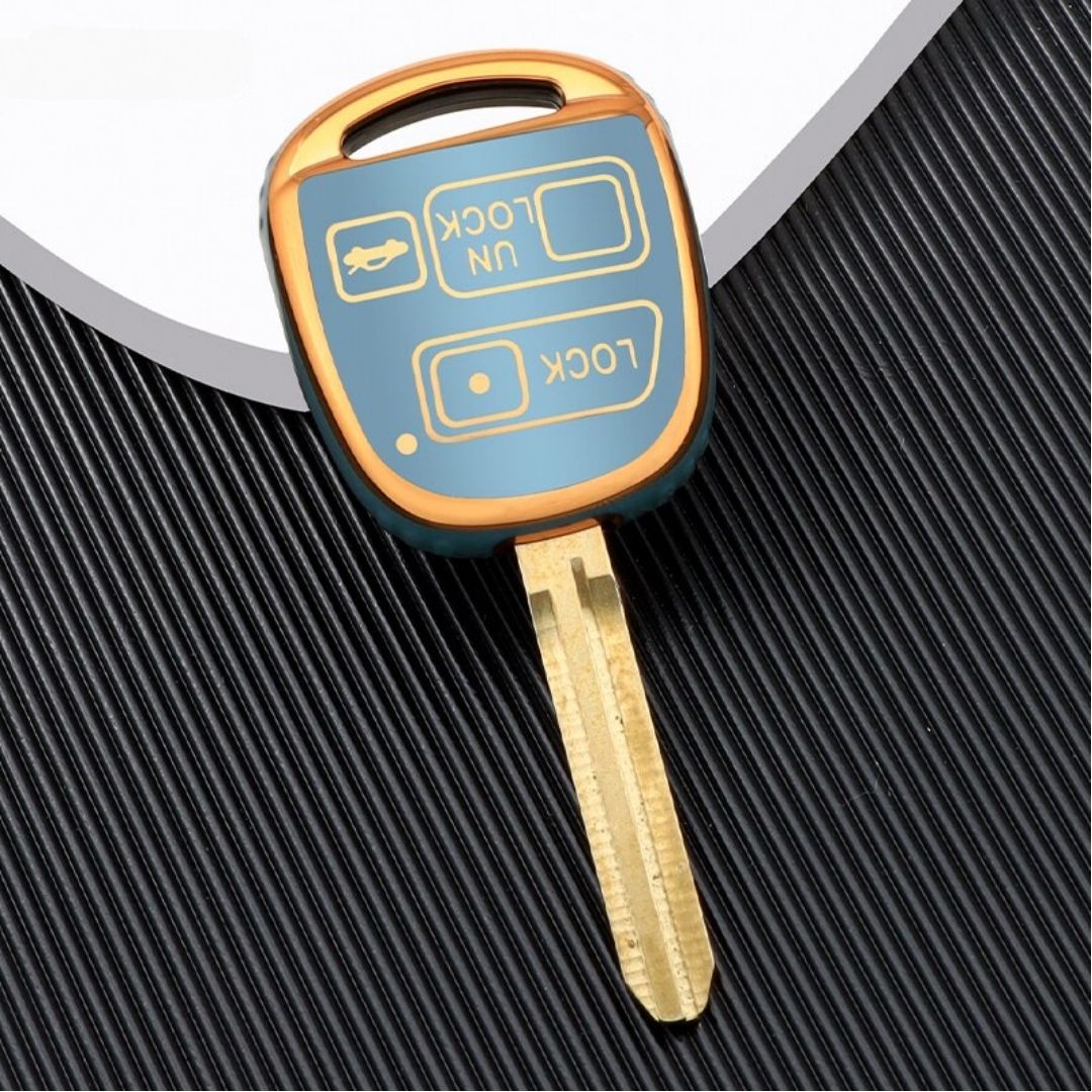 Hoes Voor Toyota Land Cruiser, YARIS, CAMRY, RAV4, Corolla, Prado, Tarago, Avensis FJ (3 buttons)