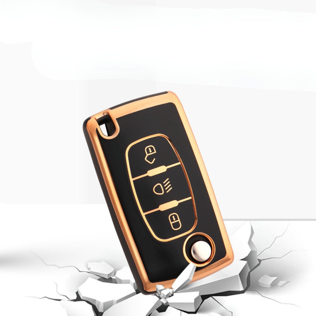 Hoes Voor Peugeot 107, 207, 307, 308, 407, 607, 3008, 5008 (Lichten Knoppen)