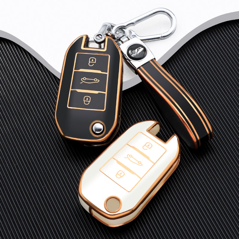Hoes voor Citroën C4, C3, C6, Cactus, C8 (kofferbakknop)