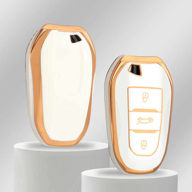 Hoes voor Citroën C1, C4, C6, C3-XR, Picasso, DS3, DS4 (kofferbakknop)