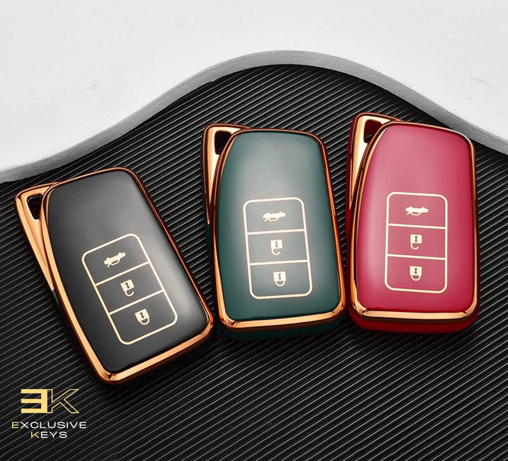 Hoes Voor Lexus NX, GS, RX, IS, ES, GX, LX, RC, 200, 250, 350, LS, 450H, 300H (3 Knoppen)