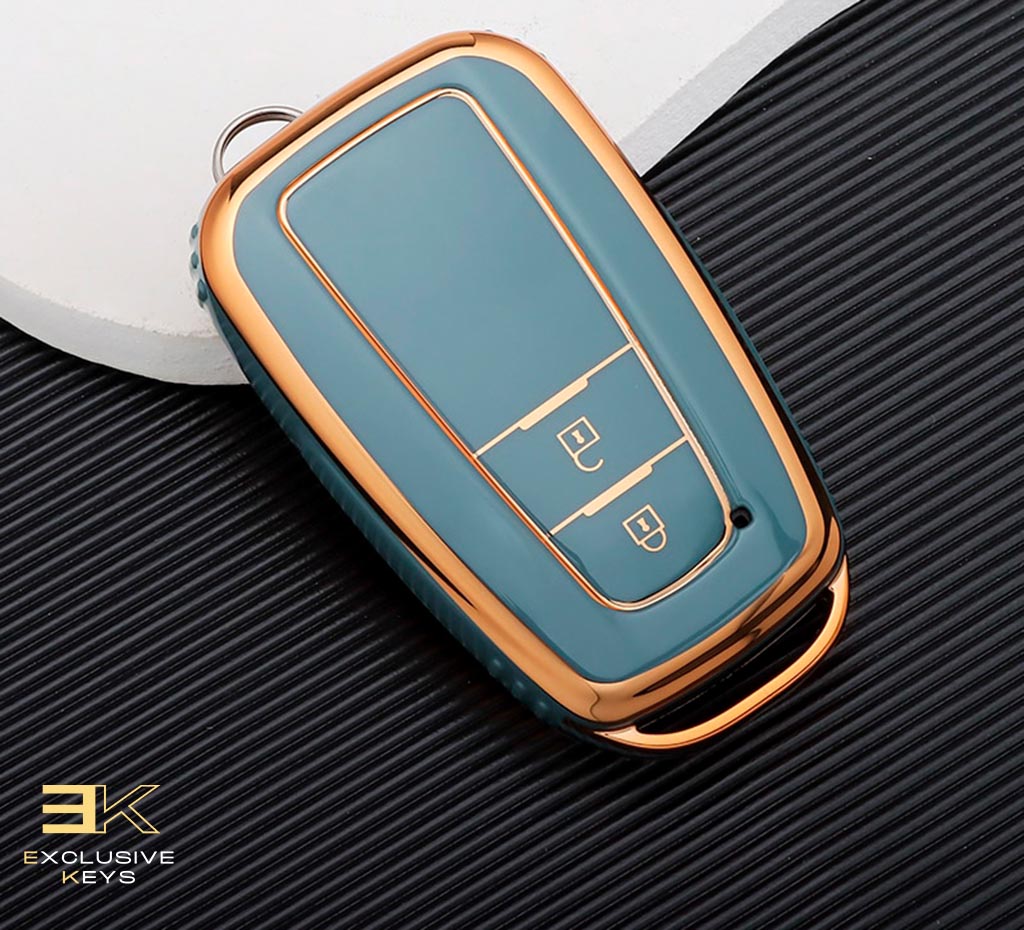 Hoes Voor Toyota Corolla, Prius, Camry, CHR, C-HR, RAV4, Altis, Land Cruiser, Prado (2 Buttons)