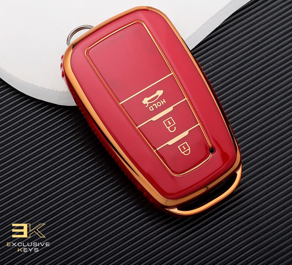 Hoes Voor Toyota Corolla, Prius, Camry, CHR, C-HR, RAV4, Altis, Land Cruiser y Prado (3 Buttons)