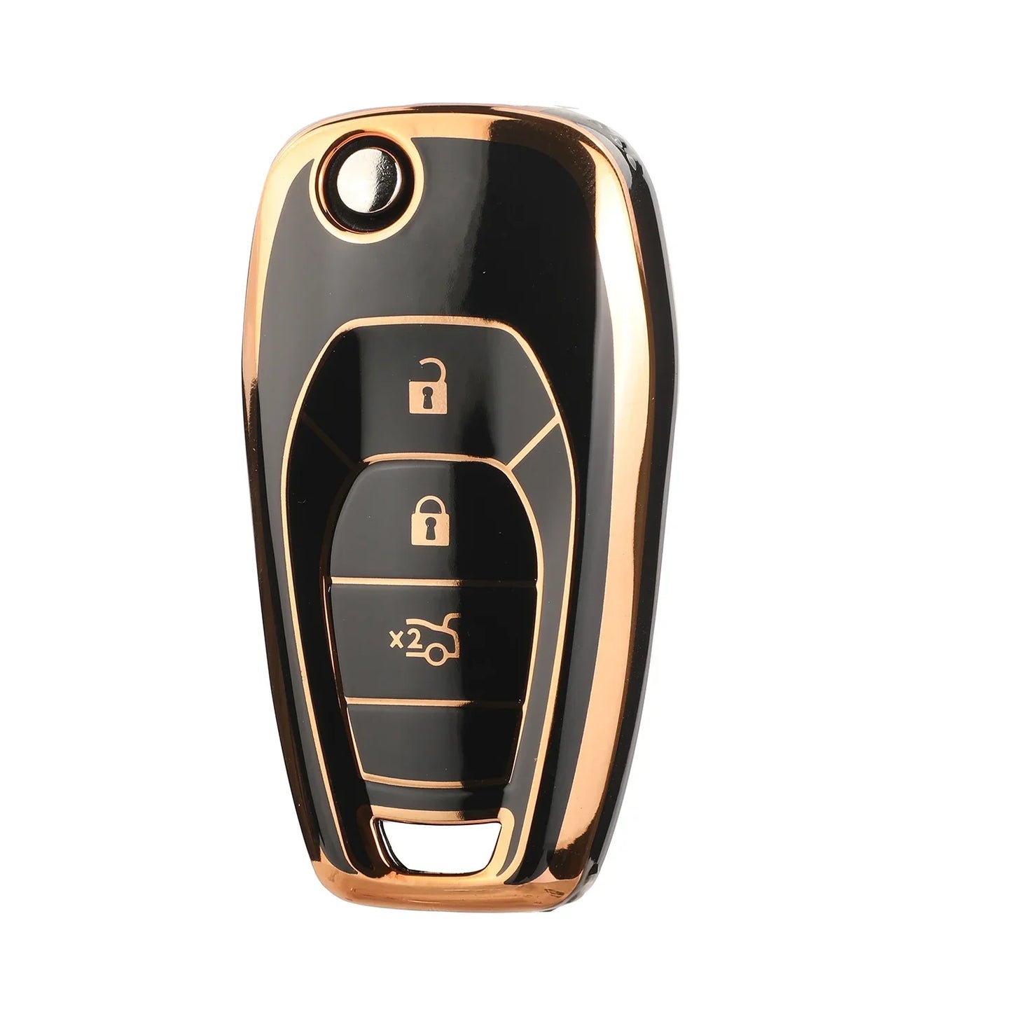 Hoes voor Chevrolet Cruze Avo Auto Smart Vervang Flip Sleutel 3 Knoppen
