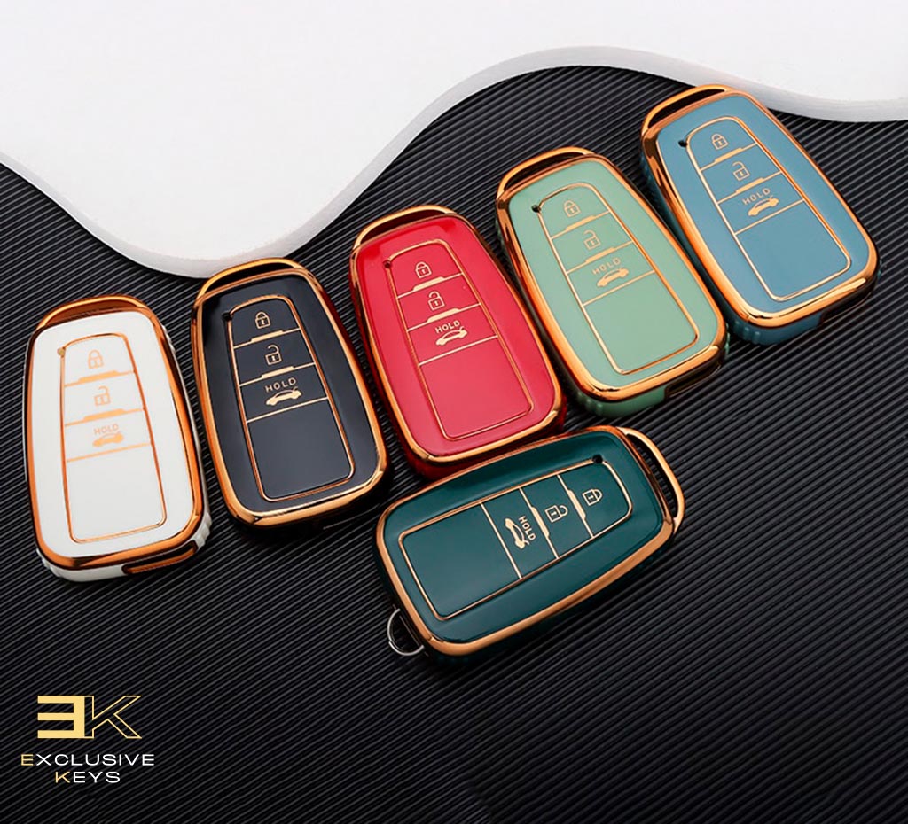 Hoes Voor Toyota Corolla, Prius, Camry, CHR, C-HR, RAV4, Altis, Land Cruiser y Prado (3 Buttons)