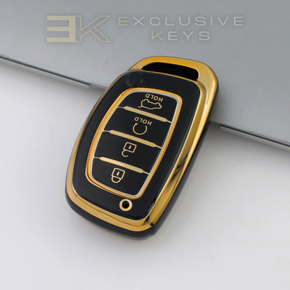 Hyundai Smart Sleutelhoes – 4 knoppen (Start op afstand + Kofferbak)