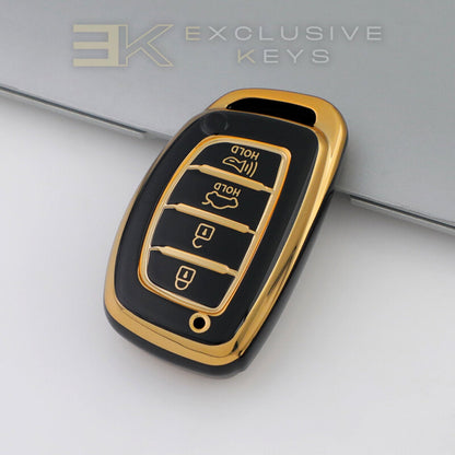 Hyundai Smart Sleutelhoes – 4 knoppen (Kofferbak + Alarm)