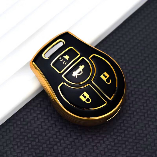 Hoes voor Nissan Juke, Micra, Qashqai, March, Rogue, Maxima, Terrano, Cube, Pathfinder, Altima, Sentra, Tiida – 4 knoppen