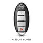 Nissan Sleutelhoes – 4 knoppen