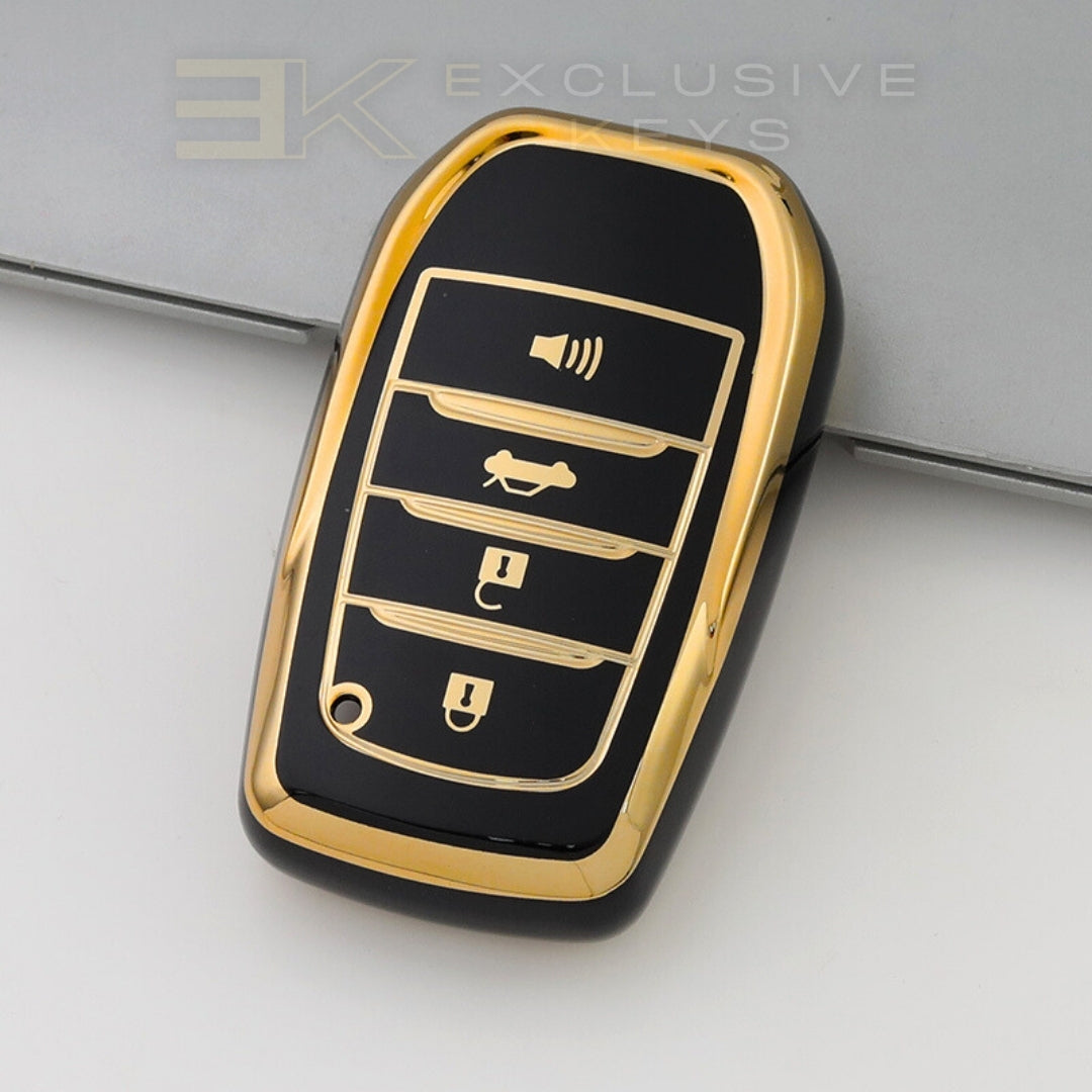Toyota Smart Sleutelhoes – 4 knoppen (Kofferbak + Alarm)