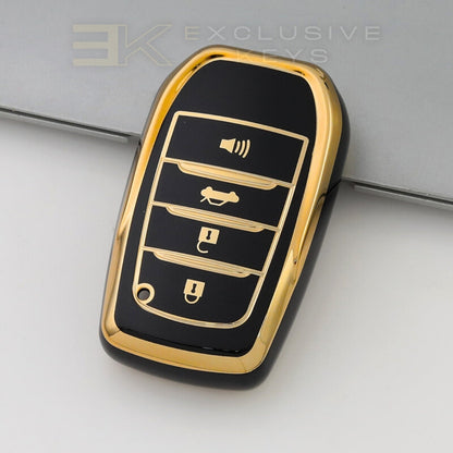 Toyota Smart Sleutelhoes – 4 knoppen (Kofferbak + Alarm)