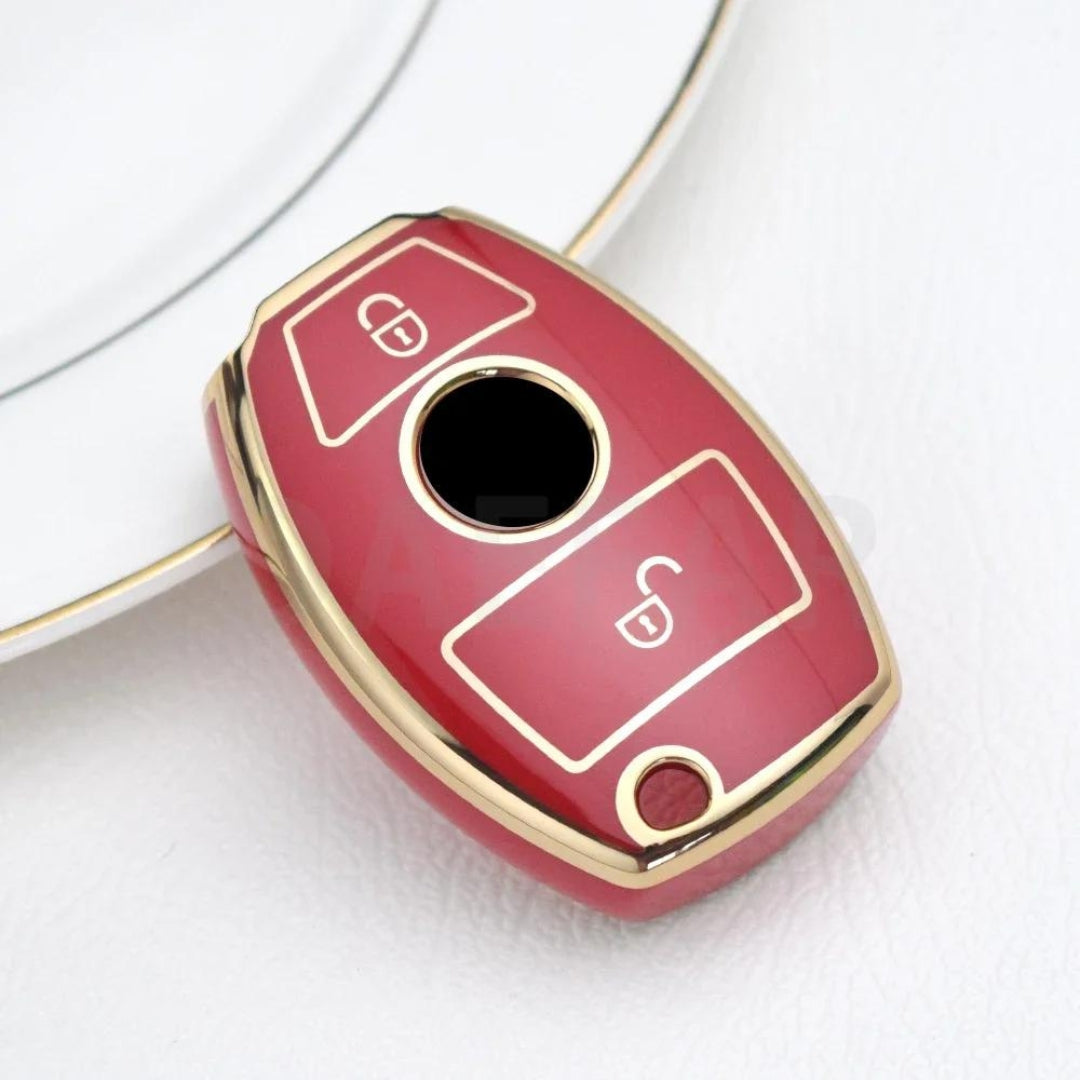 Hoes Voor Mercedes Benz (2 Knoppen)