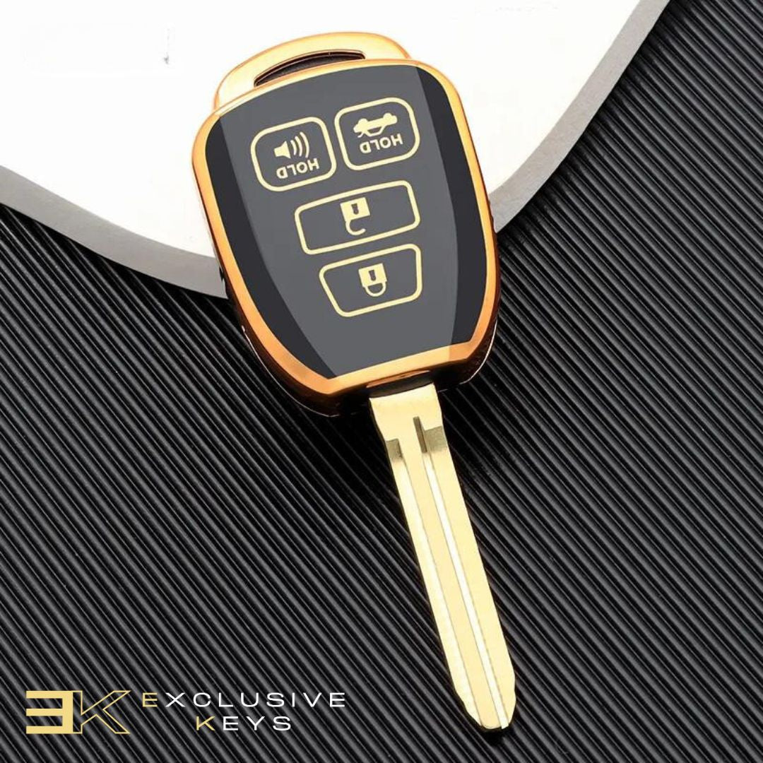 Hoes Voor Toyota Prius, Corolla, Yaris, Avensis, Camry y RAV4 (4 buttons) (2012, 2013, 2014, 2015, 2016, 2017, 2018)