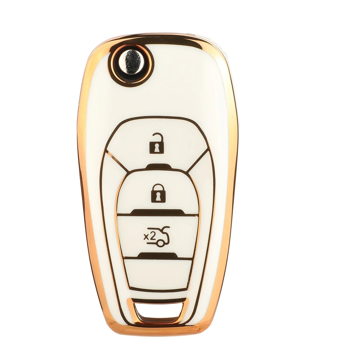 Hoes voor Chevrolet Cruze Avo Auto Smart Vervang Flip Sleutel 3 Knoppen